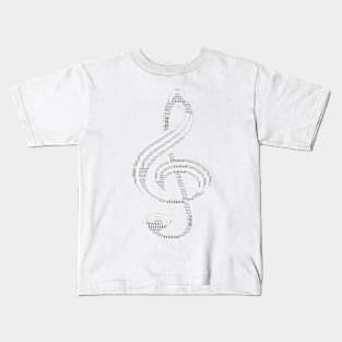 musical note Kids T-Shirt